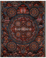 Religious Buddhist Mandala Thangka