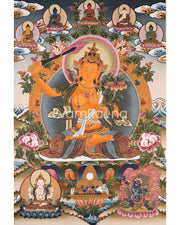 Manjushri Thangka