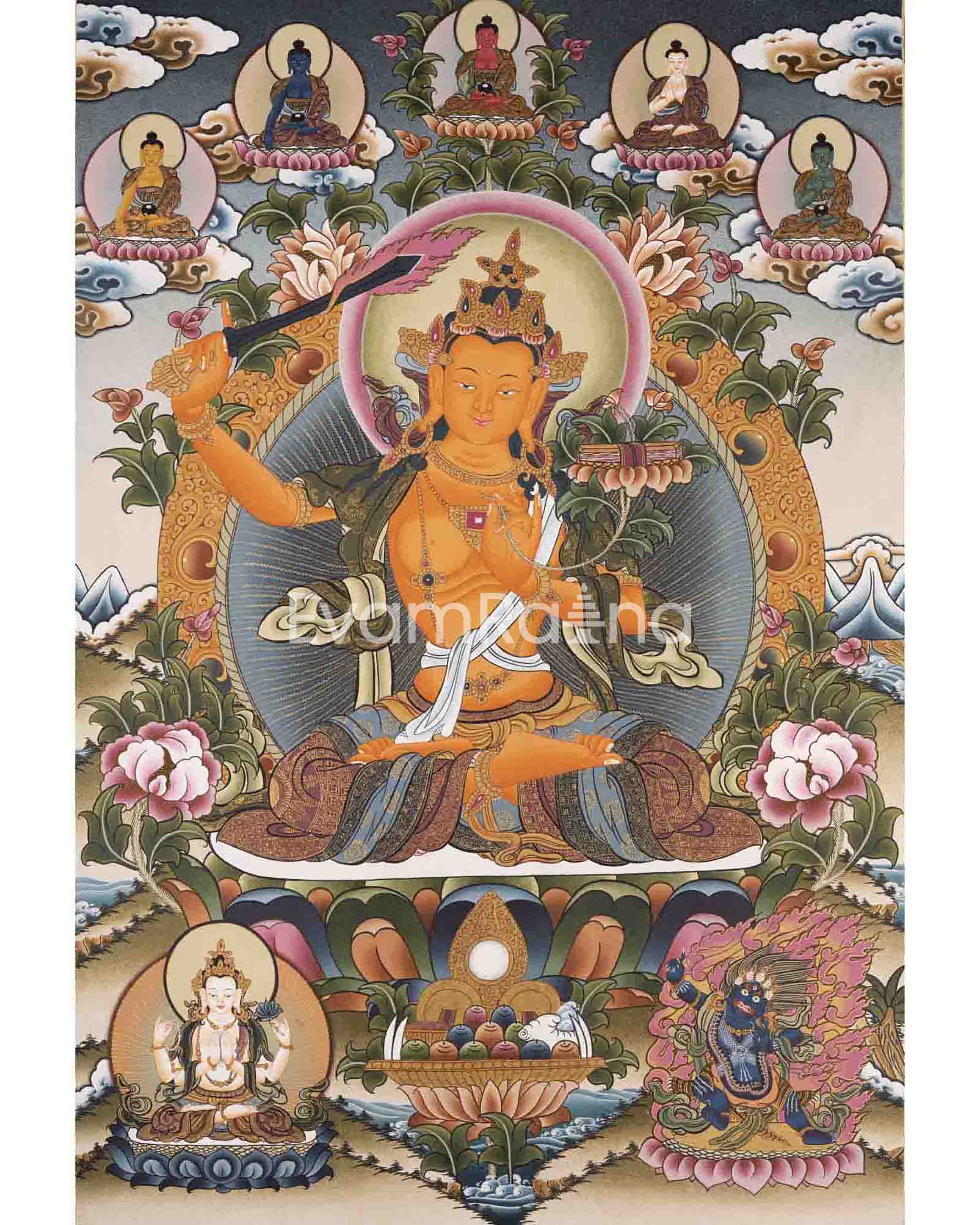 Manjushri Thangka