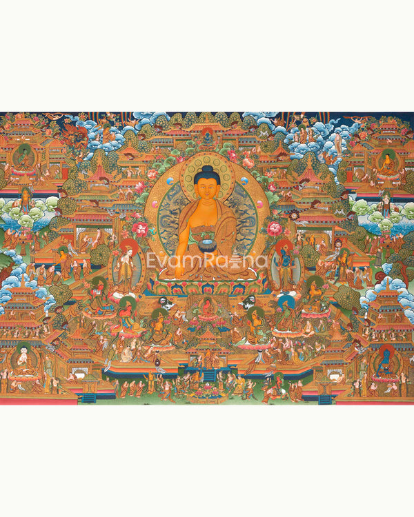 Traditional Shakyamuni Buddha Prints