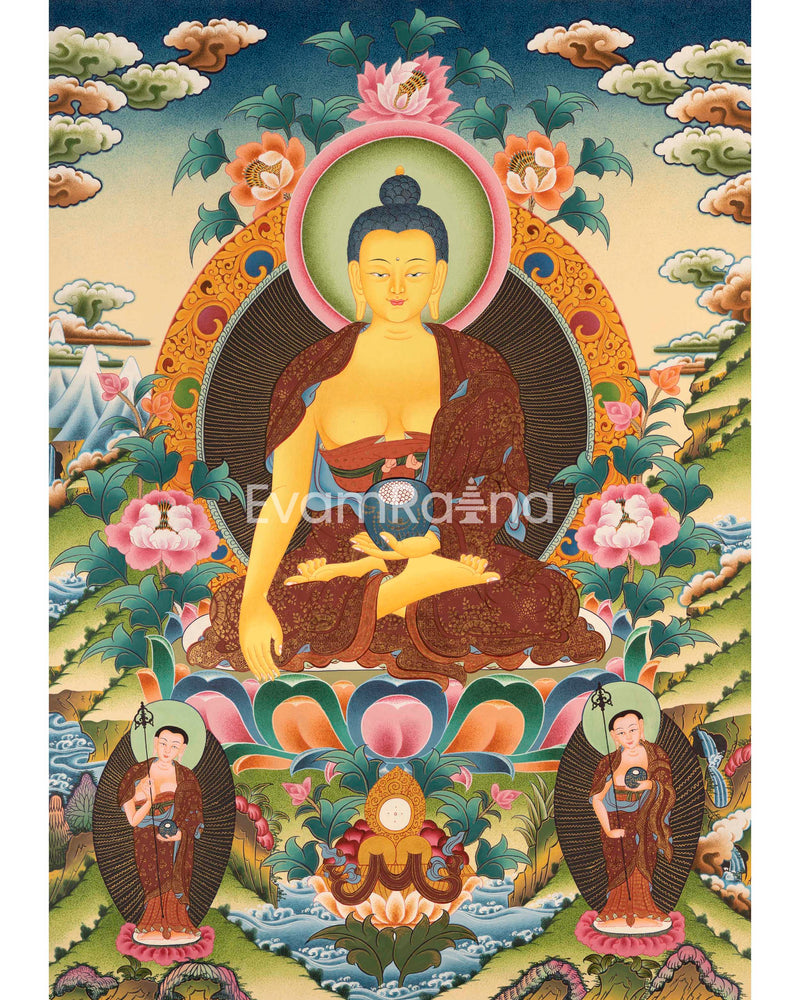 Shakyamuni Buddha Thangka