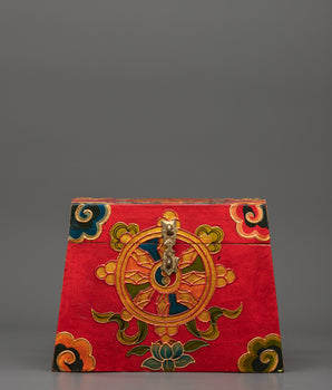 Sacred Hand-Painted Treasure Box 