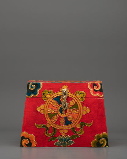 Sacred Hand-Painted Treasure Box 