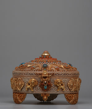 Copper Jewellery Box