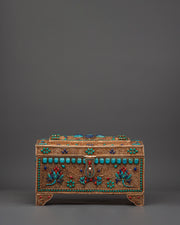 Handcrafted Sacred Tibetan Treasure Box