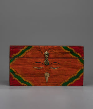 Jewelry Buddhist Box | Adorned with Buddhist Symbols