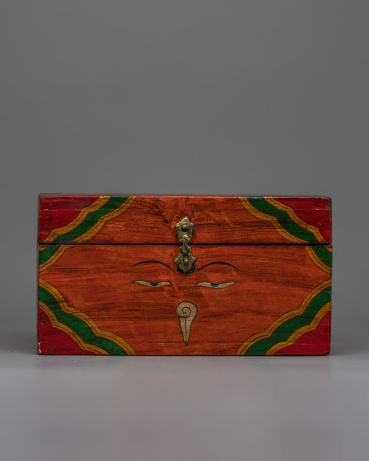 Jewelry Buddhist Box | Adorned with Buddhist Symbols