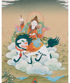 Tsheringma Canvas Print | Buddhist Goddess of Long Life