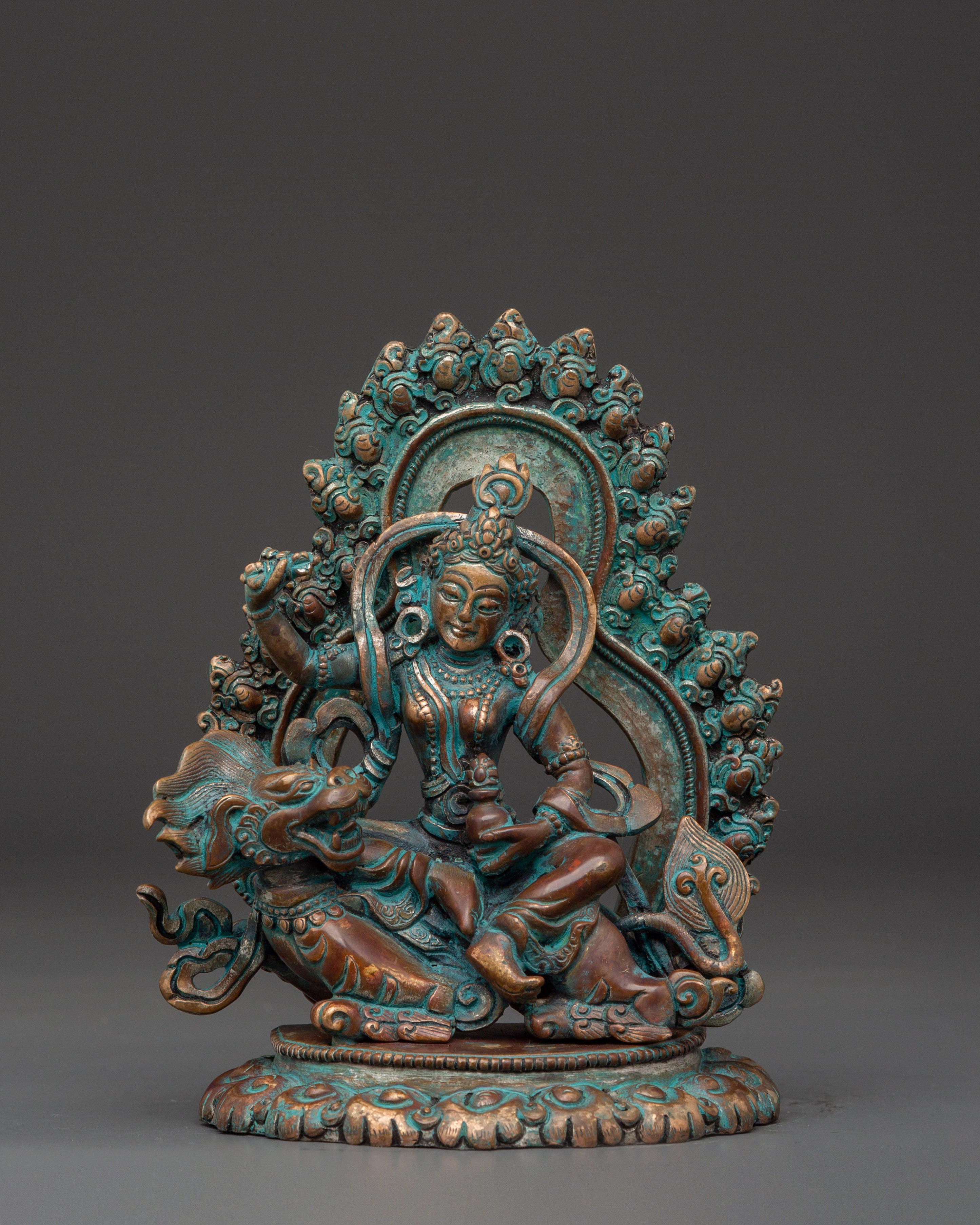 Tseringma copper statue