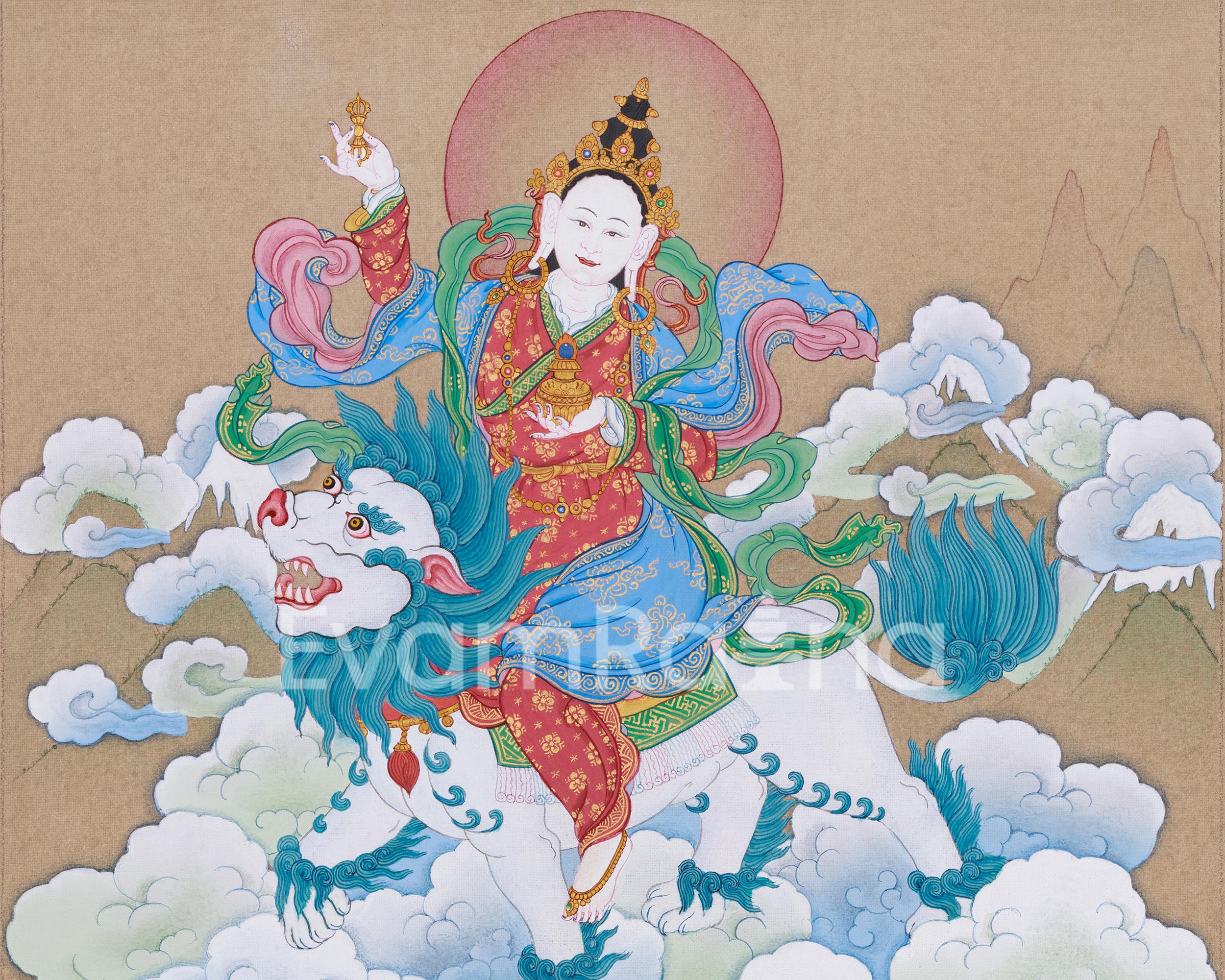 Tsheringma, Goddess of Longevity | Guardian of Life and Eternal Well-being