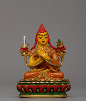 Buddhist Master Tsongkhapa Figurine 