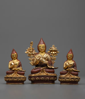 Je Tsongkhapa Statue Set