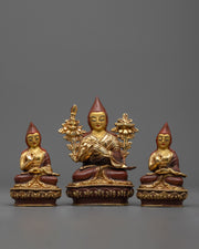 Je Tsongkhapa Statue Set