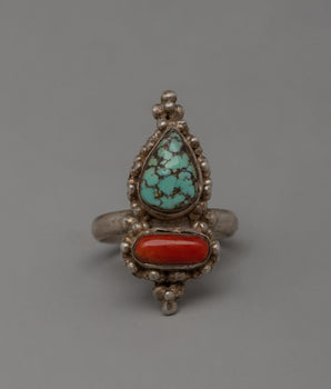 Turquoise Silver Ring​
