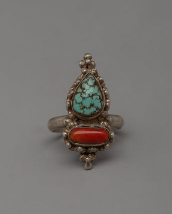 Turquoise Silver Ring​