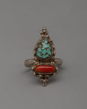 Turquoise Silver Ring​