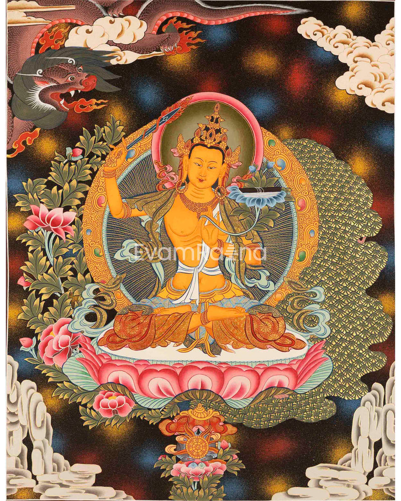 Unique Manjushree Thangka