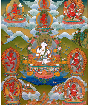 Mipham Wangdu Thangka Print