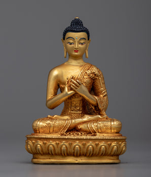 Machine Crafted Vairochana Buddha Statue
