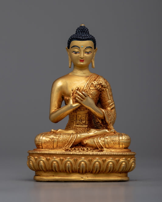 Machine Crafted Vairochana Buddha Statue