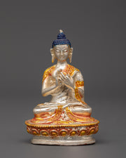 Gold & Silver-Plated Vairochana Buddha