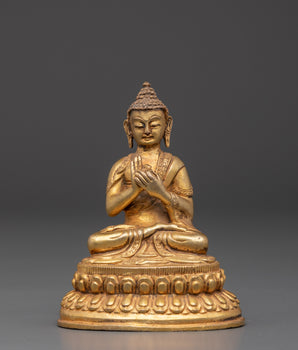 Sacred Vairochana Statue | Tibetan Buddhist Enlightenment Deity