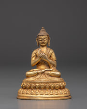 Sacred Vairochana Statue | Tibetan Buddhist Enlightenment Deity