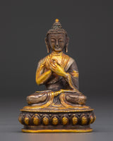 Copper Vairocana Statue