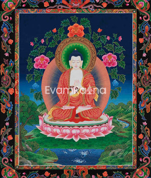 Buddha Vairochana Thangka Print
