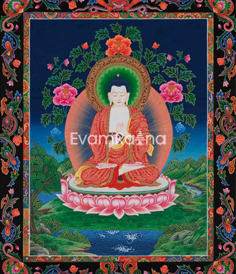 Buddha Vairochana Thangka Print