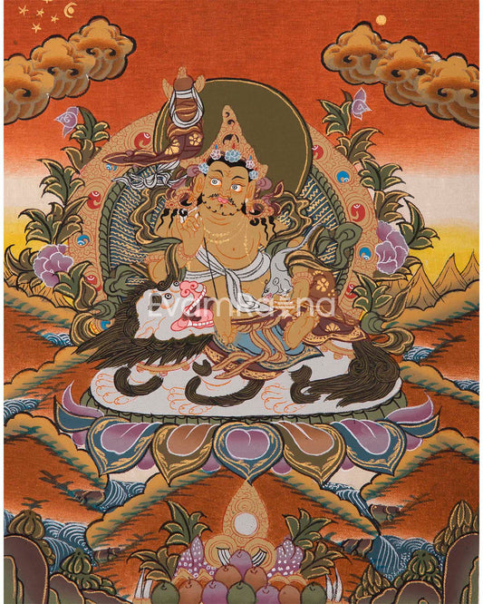 Vaisravana Tibetan Thangka Art