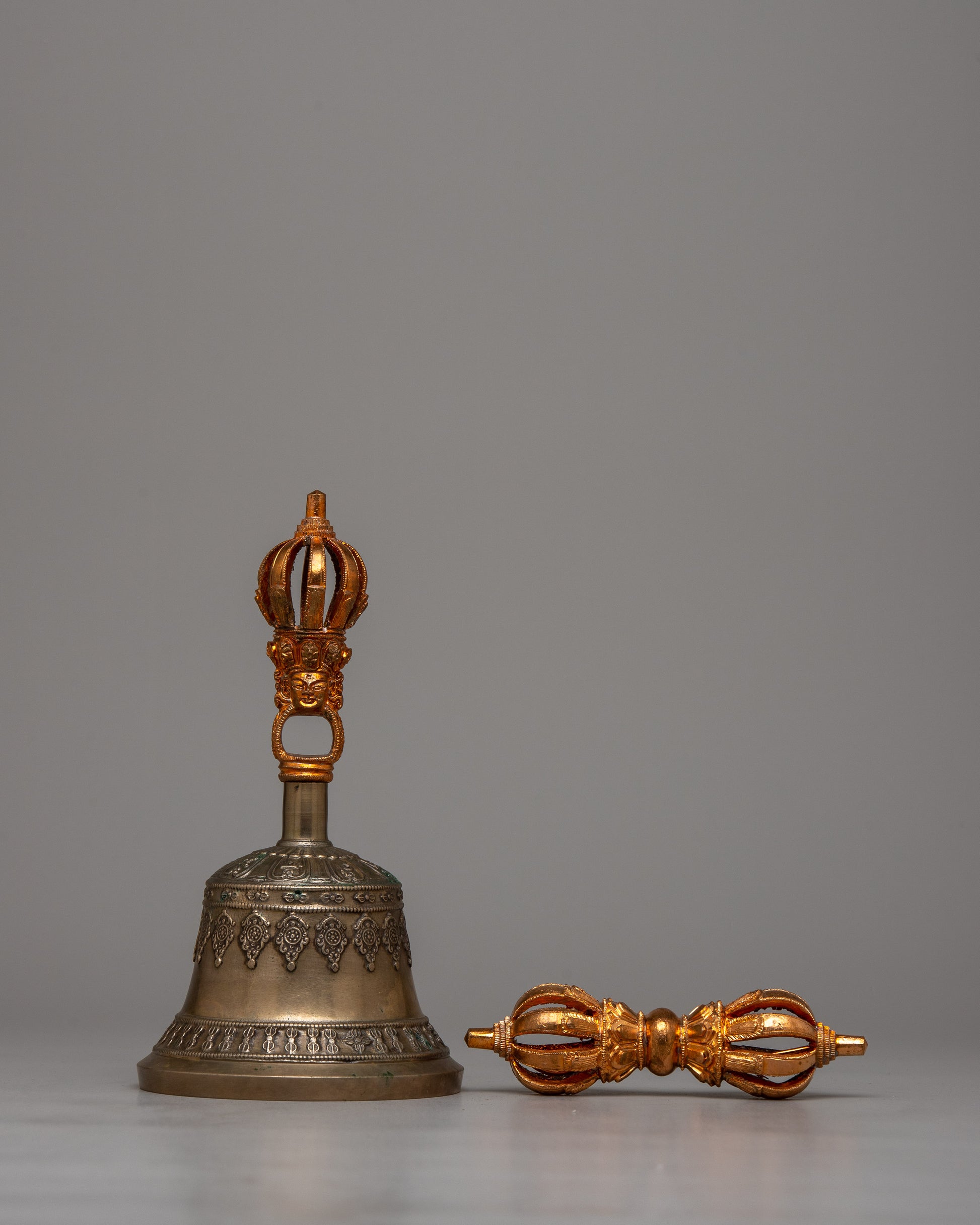 Tibetan Buddhist Ritual Items Vajra and Bell