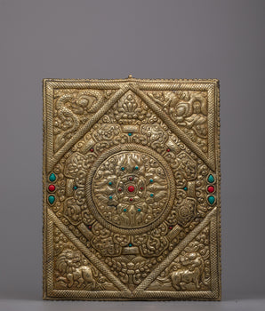 mandala metal wall art