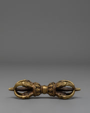 Vajra for Ritual Practice | Handcrafted Tibetan Brass Dorje