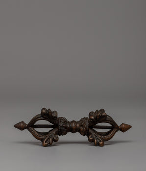Ritual Tool Oxidized Copper Vajra