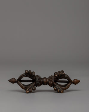 Ritual Tool Oxidized Copper Vajra