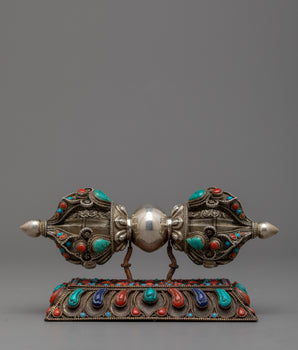 Buddhist Vajra with Stand 