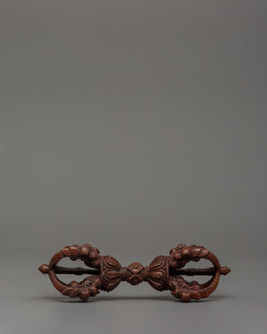 Handcrafted Oxidized Copper Vajra