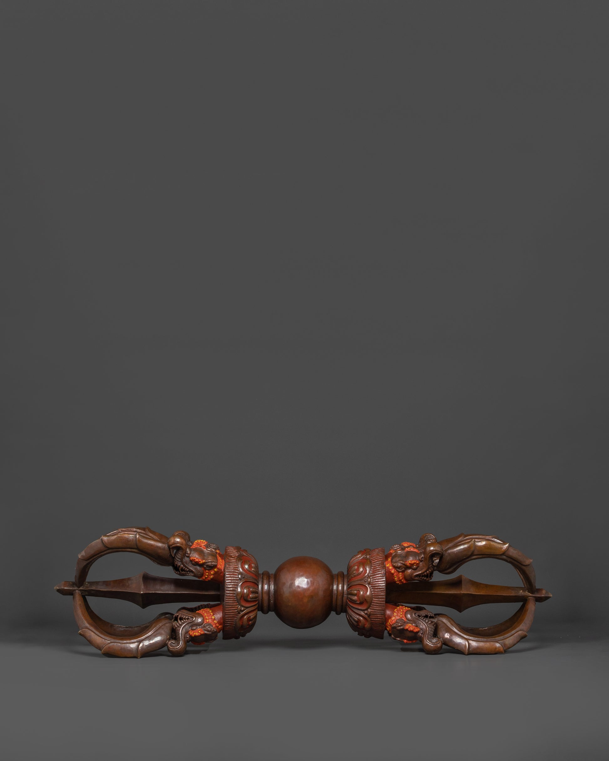 Sacred Oxidized Copper Vajra