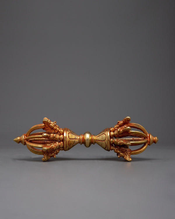 Copper Gold Plated Vajra