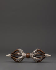 Buddhist Silver plated Dorje