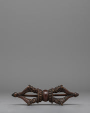 Oxidized Copper Vajra Dorje
