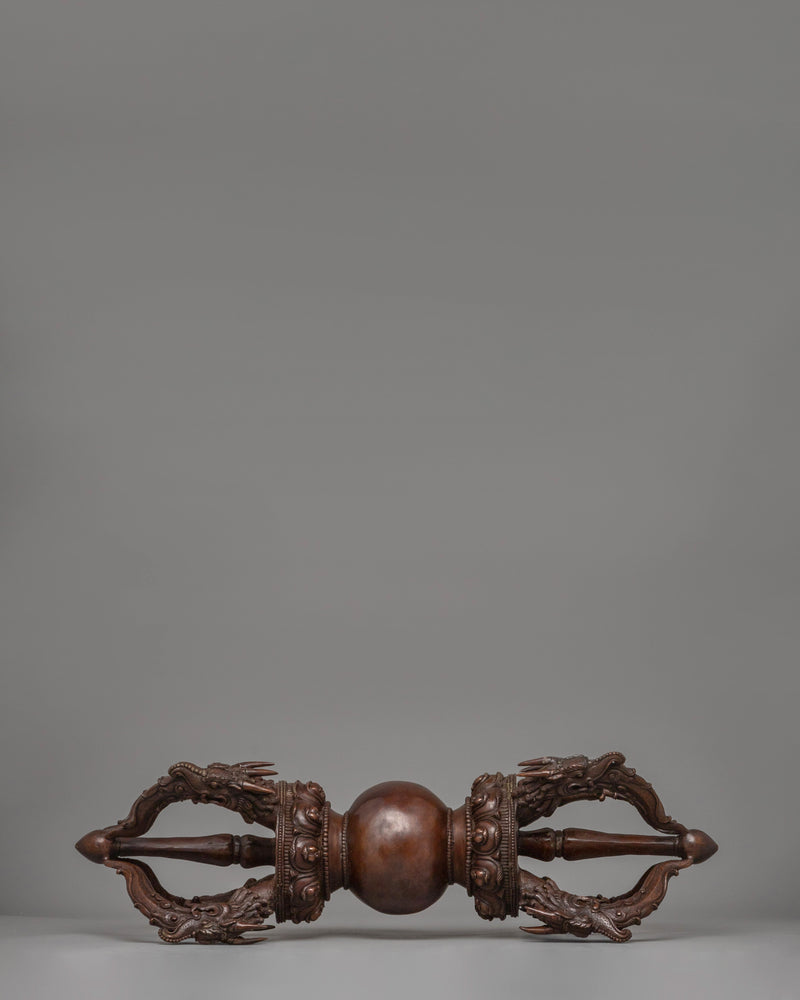 Tibetan Dorje Vajra in Copper