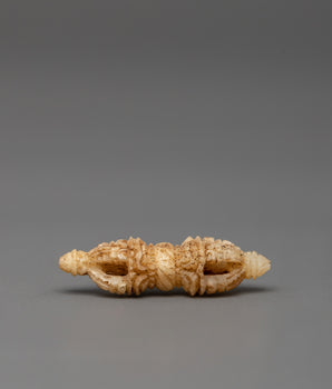 Hand-carved Buffalo Bone Vajra