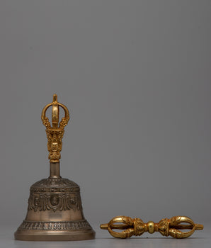 Copper Vajra Bell Set