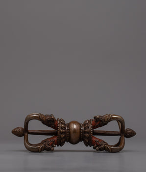 Oxidized Copper Vajra