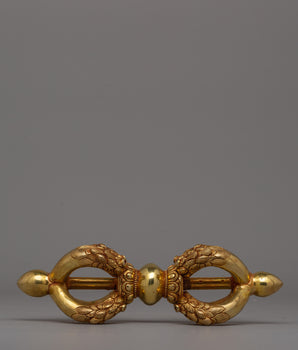 Gold-Plated Vajra Ritual Tool