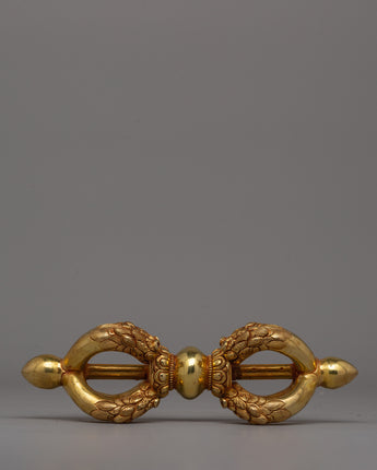 Gold-Plated Vajra Ritual Tool
