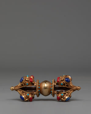 Tibetan Buddhist Five-pronged Dorje Vajra | A Powerful Symbol of Enlightenment