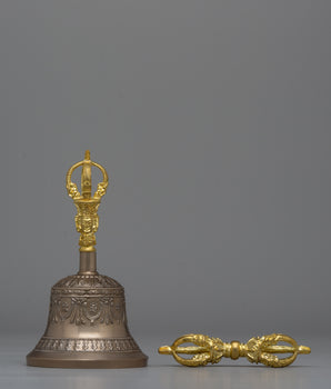 Tibetan Bell and Vajra Set